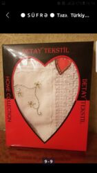 Digər qab-qacaq və mətbəx ləvazimatları: Süfrə. Təzə. Türkiyə istehsalı. Tac firması. Ölçü - 220 x 160 — 4