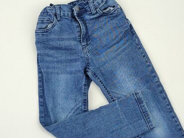 wyszczuplające jeansy: Jeans, Little kids, 5-6 years, 110/116, condition - Very good