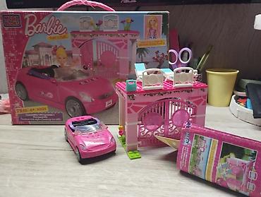konstruktor maşınlar: Mega Bloks Barbie – Build ‘n Style dəsti - Model: 80223 - Yaş qrupu — 2