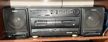 микрофон fifine: Sony CFS-710L Портативная аудиосистема SONY с двумя съемными — 1