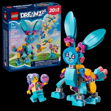 игрушки животных: Lego Dreamzzz 71488 Творческие приключения животных Банчу 🐰