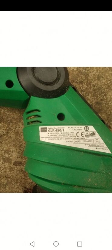 Kosilice i trimeri: 1. Gardenline Electric Lawn Trimmer GLR 450/1 2. Top Craft Rt 430 — 6