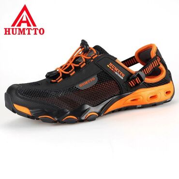Кроссовки и спортивная обувь: Летние сандалии HUMTTO с резиновой подошвой, вентиляцией стопы и