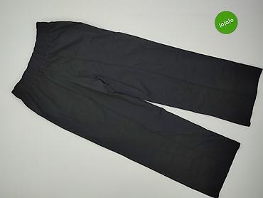 szerokie spodnie pull: Spodnie materiałowe damskie, rozmiar S — 3