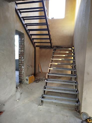Изготовления каркасов: Лестница металлическая каркас перила — 5