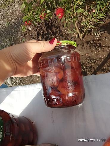 Mürəbbələr: Məhsul: Ev konservləri (assorti) Tərkib və növlər: - Zoğal murəbbəsi — 8