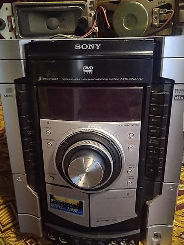 denon d7: Музыкальный центр Sony MHC-GNZ770. Может работать как усилитель. Есть — 1