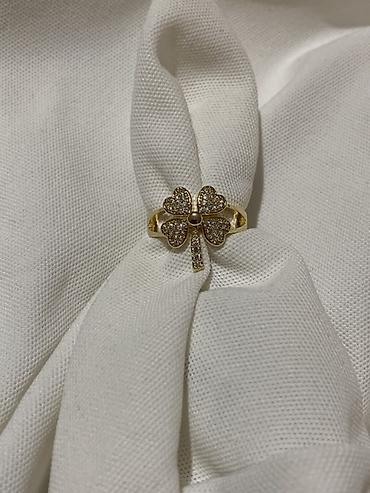 Кольца: Авторские женские кольца из ювелирного сплава в тёплых золотистых — 1