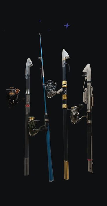 Рыболовная оснастка: 🎣 Сапаттуу балык уулоочу жабдуулар сатылат! ✔️ Түрдүү түстөгү — 6