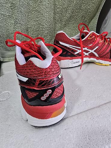 Кроссовки и спортивная обувь: Мужские кроссовки, 45, Asics, Новый, цвет - Красный — 10