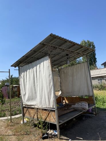 покрытие крыши: Беседка Металл