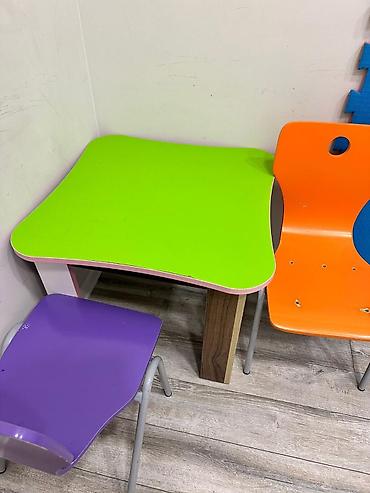 bagca stolu: İşlənmiş, Kvadrat masa — 2