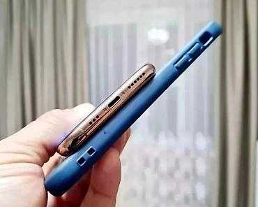 Apple iPhone: IPhone X, Б/у, 256 ГБ, Золотой, Чехол, 100 % — 9