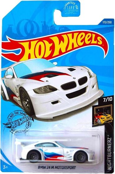 Игрушки: Продаю BMW Z 4 motorsport Hot Wheels. Идеальное состояние. Запак