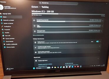 Digər noutbuklar və netbuklar: HONOR noutbuk - Prosessor: 12-ci nəsil Intel Core i5-12450H (8 nüvə — 6