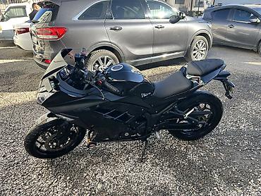 kawasaki ninja h2r цена: Спортивный мотоцикл класса 400см³ (визуально ближе к 400), черный, в — 2