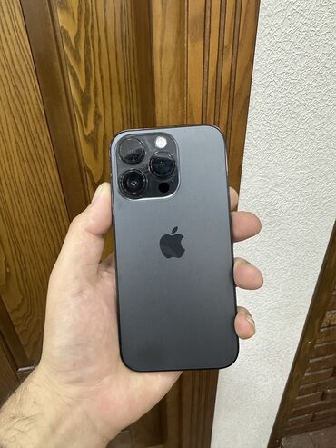 Apple iPhone: IPhone 14 Pro, 128 GB, Jet Black, Face ID