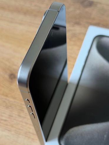 iphone se qiyməti: IPhone 15 Pro, 256 GB, Natural Titanium, Zəmanət, Simsiz şarj, Face ID — 4
