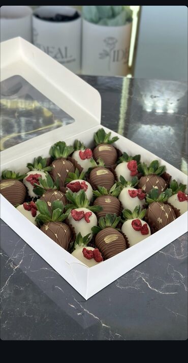 Кондитерские изделия, сладости: Клубника в шоколаде| Ош 6 штук 500 сом 9 штук 765 сом 10 штук 800 сом at lalafo.kg — 4 Кондитерские изделия, сладости: Клубника в шоколаде| Ош 6 штук 500 сом 9 штук 765 сом 10 штук 800 сом — 4