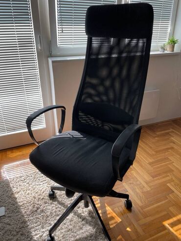 novi pazar namestaj: Ergonomic, color - Grey, Used