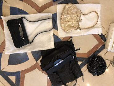 Çantalar: Chantalar,yaxshi veziyyetde. Qara roccobarocco olanlar-heresi 40 m,bej — 3