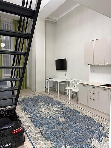 аламединское ущелье: Студия, 40 м², Аламедин-1 мкр Элитка, 8 этаж, Дизайнерский ремонт — 8