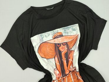 koszulka 45 lat: Shein, T-shirt damski, rozmiar L