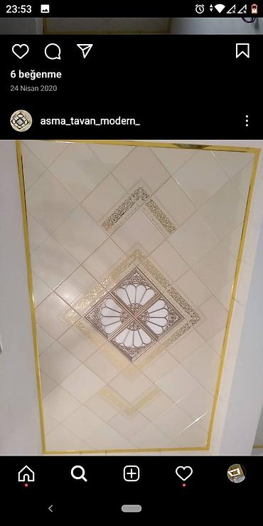 Asma tavanlar: Asma tavan, Orqsteklo, Suyadavamlı — 19