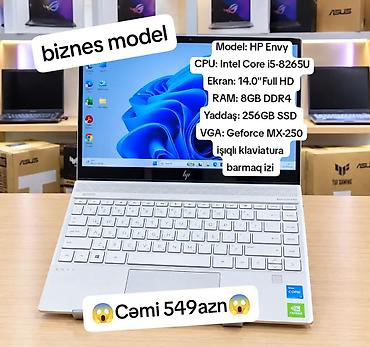 HP: İşlənmiş HP Envy, 14 ", Intel Core i5, 256 GB — 1