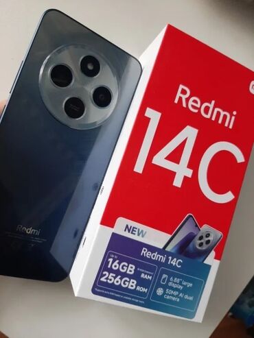 Redmi: Redmi, Redmi 14C, 256 ГБ, цвет - Синий — 1