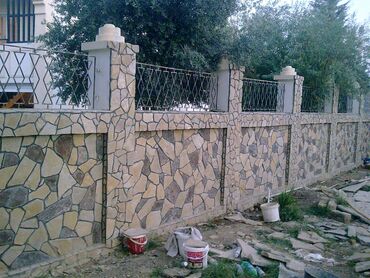 Fasad işləri: Shalale,cay,gol,ere dosheme,xasarlara ve evin fasadina tebii ve tokme — 30