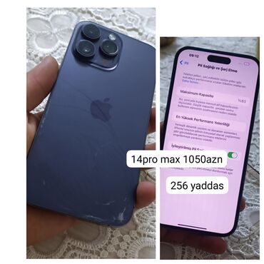 Televizorlar: IPhone 14 Pro Max, 256 GB