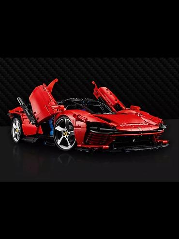 Игрушки: Lego Конструктор Ferrari Daytona, 3770 деталей Размер готовой модели — 2