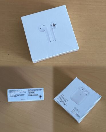 mikro qulaqliq: Apple Airpods 2nd Generation. Yenidir, istifadə olunmayıb. Gəncədədir