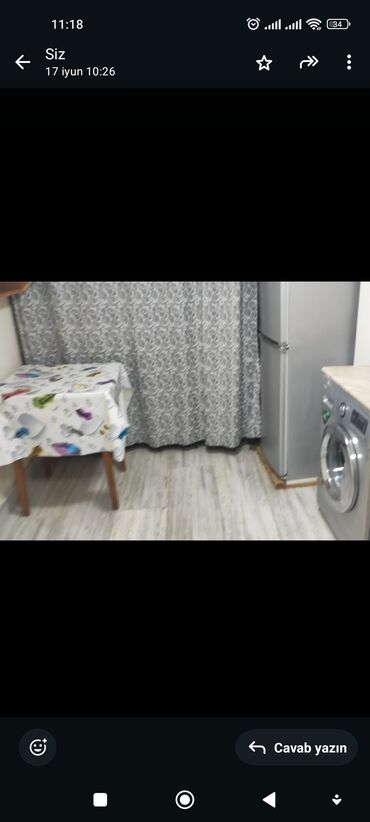Uzunmüddətli kirayə mənzillər: İcarə üçün 2 otaqlı mənzil – Köhnə Günəşli qəsəbəsi Xüsusiyyətlər: -