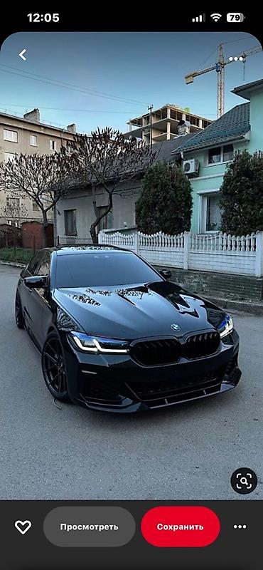 BMW 5 series: 2018 г., 3 л, Автомат, Гибрид, Седан