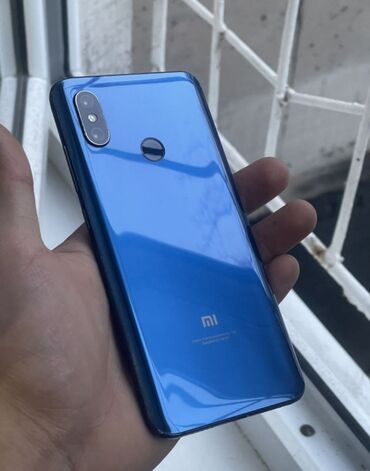 Xiaomi: Xiaomi, Mi 8, Б/у, 64 ГБ, цвет - Синий, 2 SIM