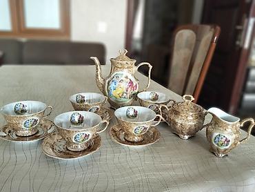 Qab-qacaq və mətbəx ləvazimatları: Çay dəsti, Farfor, 5 nəfərlik — 2