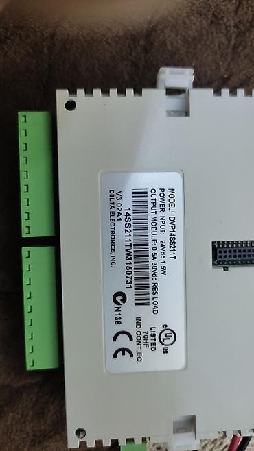 Комплектующие для ПК: Delta Electronics PLC modulları və Siemens HMI 1) Delta DVP-14SS2 — 3