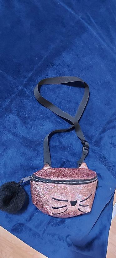 beli: ZARA qlitterli bel/çiyin çantası – uşaq üçün - Dizayn: Pişik üz — 3
