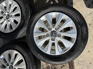 auris: Комплект оригинальных литых дисков Toyota с шинами - Количество: 4 — 4