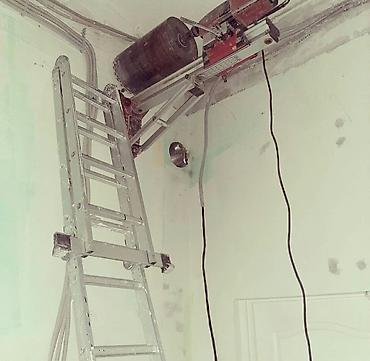 Beton işləri: Beton kesen Karot Almaz mişar kəsən Beton kesimi almaz mişar kəsim — 10