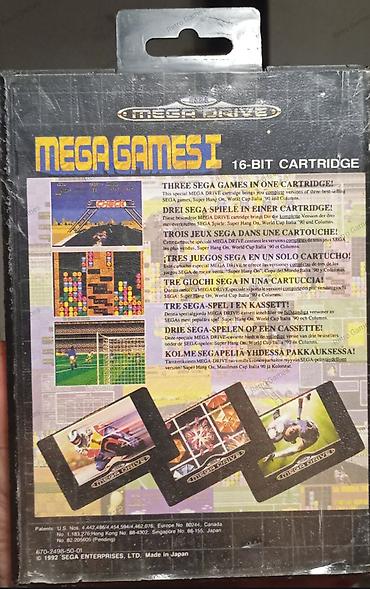 Ostale igre i konzole: Igrice za original Sega Mega Drive 16 bita. U ispravnom stanju. Cena — 3