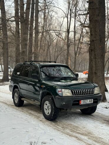 Toyota: Toyota Land Cruiser Prado: 2002 г., 3 л, Механика, Дизель, Внедорожник