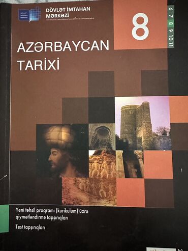 azərbaycan tarixi 7 ci sinif test: Azərbaycan tarixi test toplusu 8 ci sinif