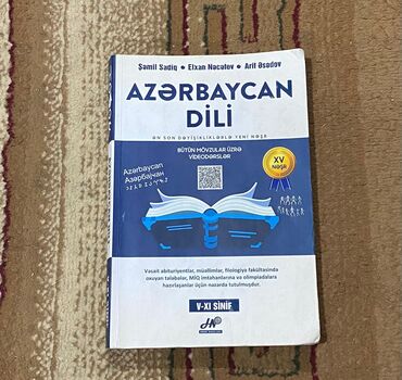 kitab satışı: Azerbaycan dili satılır qiymet 4m unvan Bakı