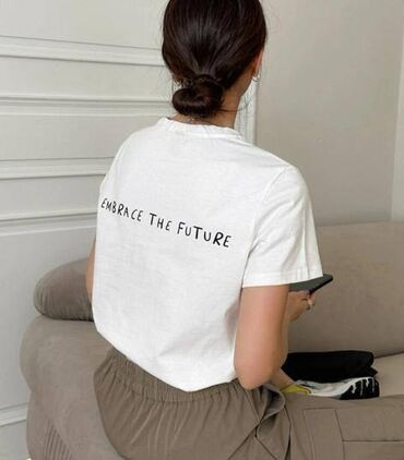 Футболки: Футболки Размер: оверсайз В наличии разные цвета и минималистические — 6