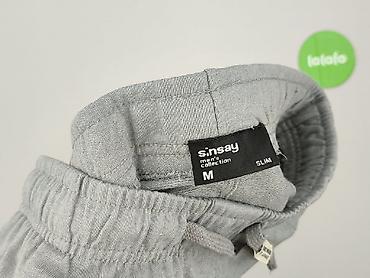 pull and bear bluza oversize: Sinsay, Spodnie dresowe dla mężczyzn, rozmiar M — 5
