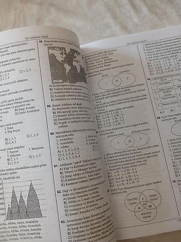 canta satışı: Məhsul: Coğrafiya 2025 – Test Toplusu (I hissə) Xüsusiyyətlər: - — 2
