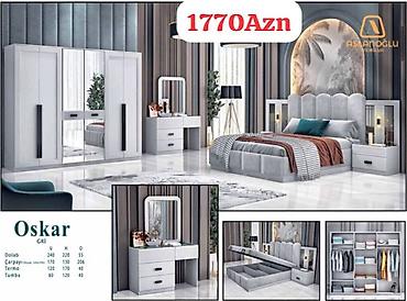 Yataq otağı dəstləri: İkinəfərlik çarpayı, Dolab, Termo, Tumba, Yeni — 66